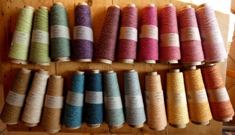 Métier d'Antan: Les coloris en soie sauvage